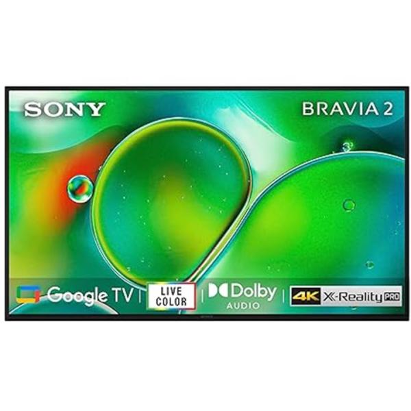 Sony BRAVIA 2 Series 108 cm (43 inches) 4K Ultra HD Smart LED Google TV K-43S20 (Black)