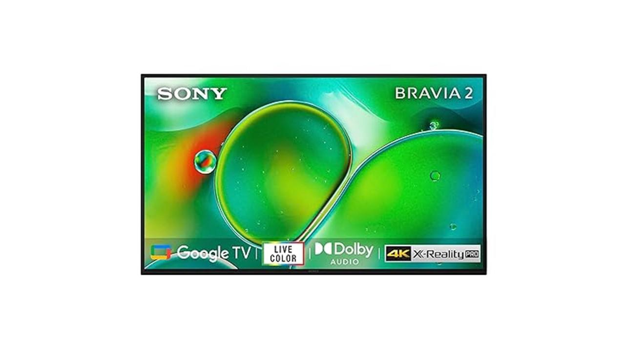 Sony BRAVIA 2 Series 108 cm (43 inches) 4K Ultra HD Smart LED Google TV K-43S20 (Black)
