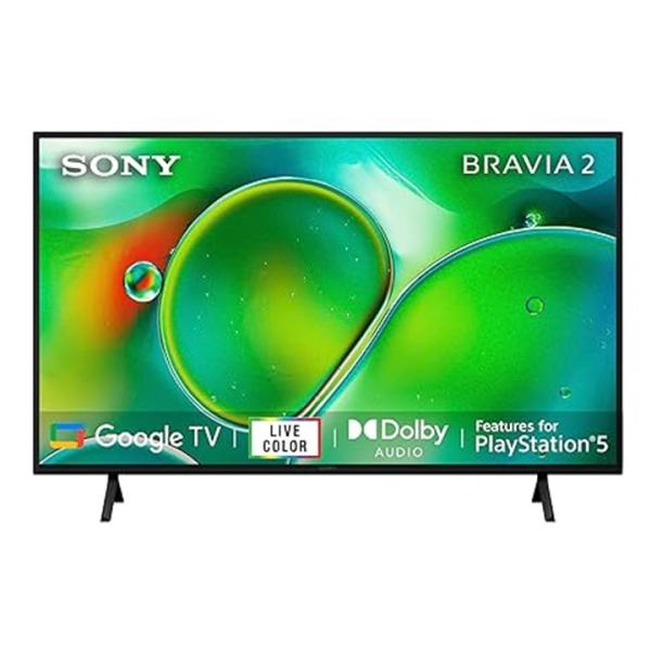 Sony BRAVIA 2 Series 108 cm (43 inches) 4K Ultra HD Smart LED Google TV K-43S25 (Black)