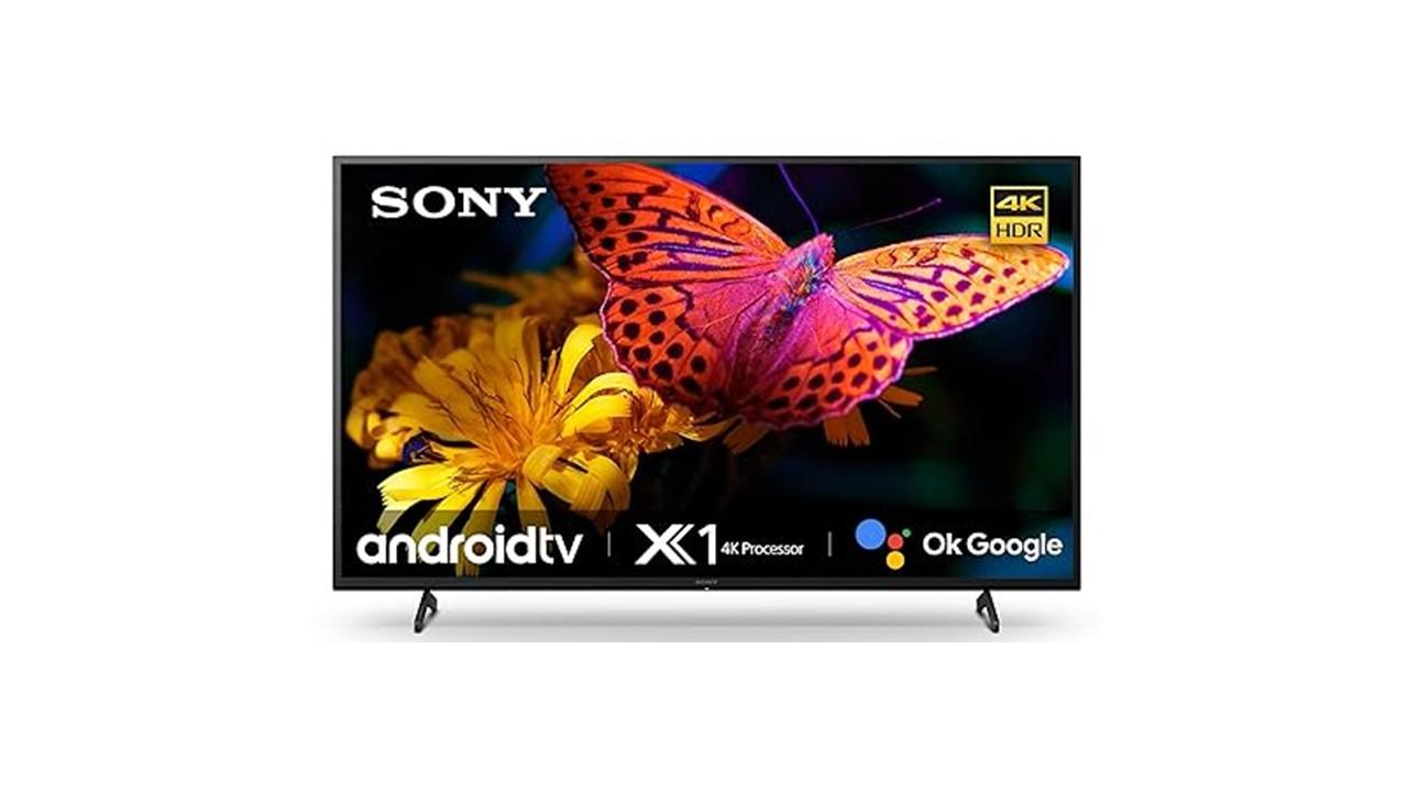 Sony Bravia 108 cm (43 inches) 4K Ultra HD Smart Android LED TV 43X74 (Black) (2021 Model)