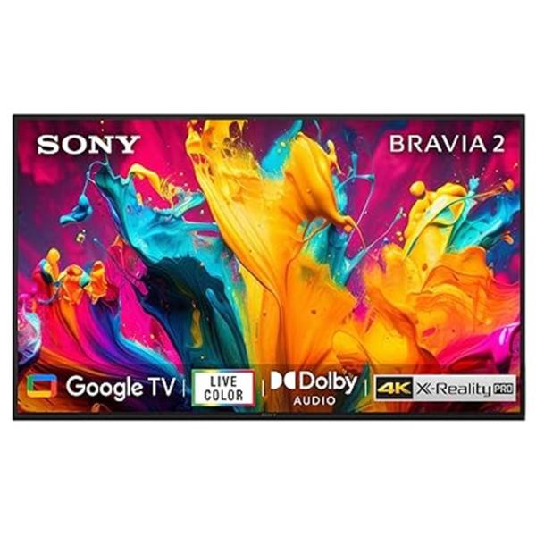 Sony BRAVIA 2 Series 126 cm (50 inches) 4K Ultra HD Smart LED Google TV K-50S20B (Black)