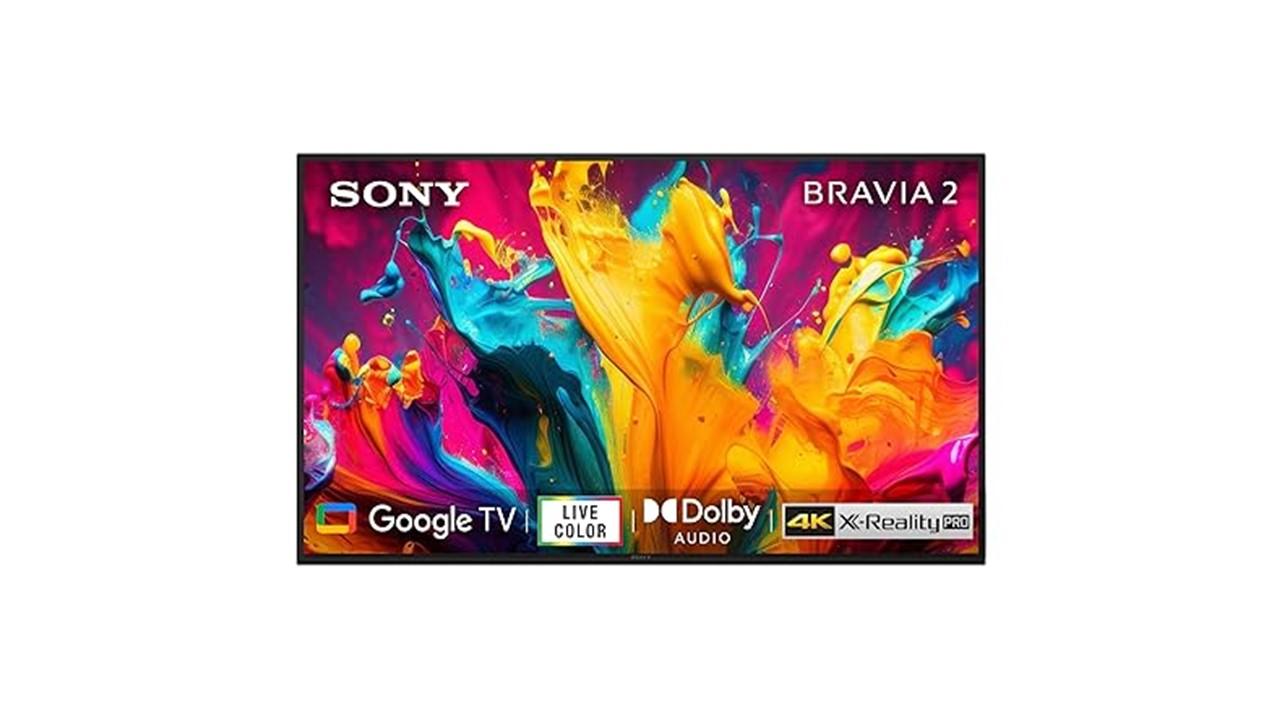 Sony BRAVIA 2 Series 126 cm (50 inches) 4K Ultra HD Smart LED Google TV K-50S20B (Black)