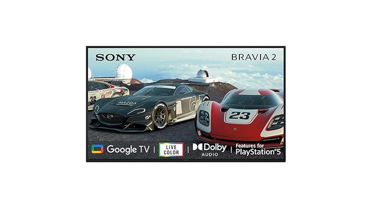 Sony 139 cm (55 inches) BRAVIA 2 4K Ultra HD Smart LED Google TV K-55S25B (Black)