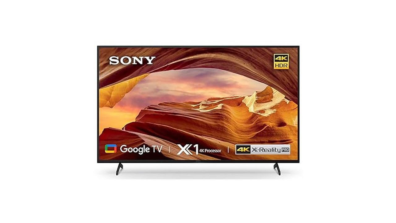 Sony Bravia 139 cm (55 inches) 4K Ultra HD Smart LED Google TV KD-55X75L (Black)