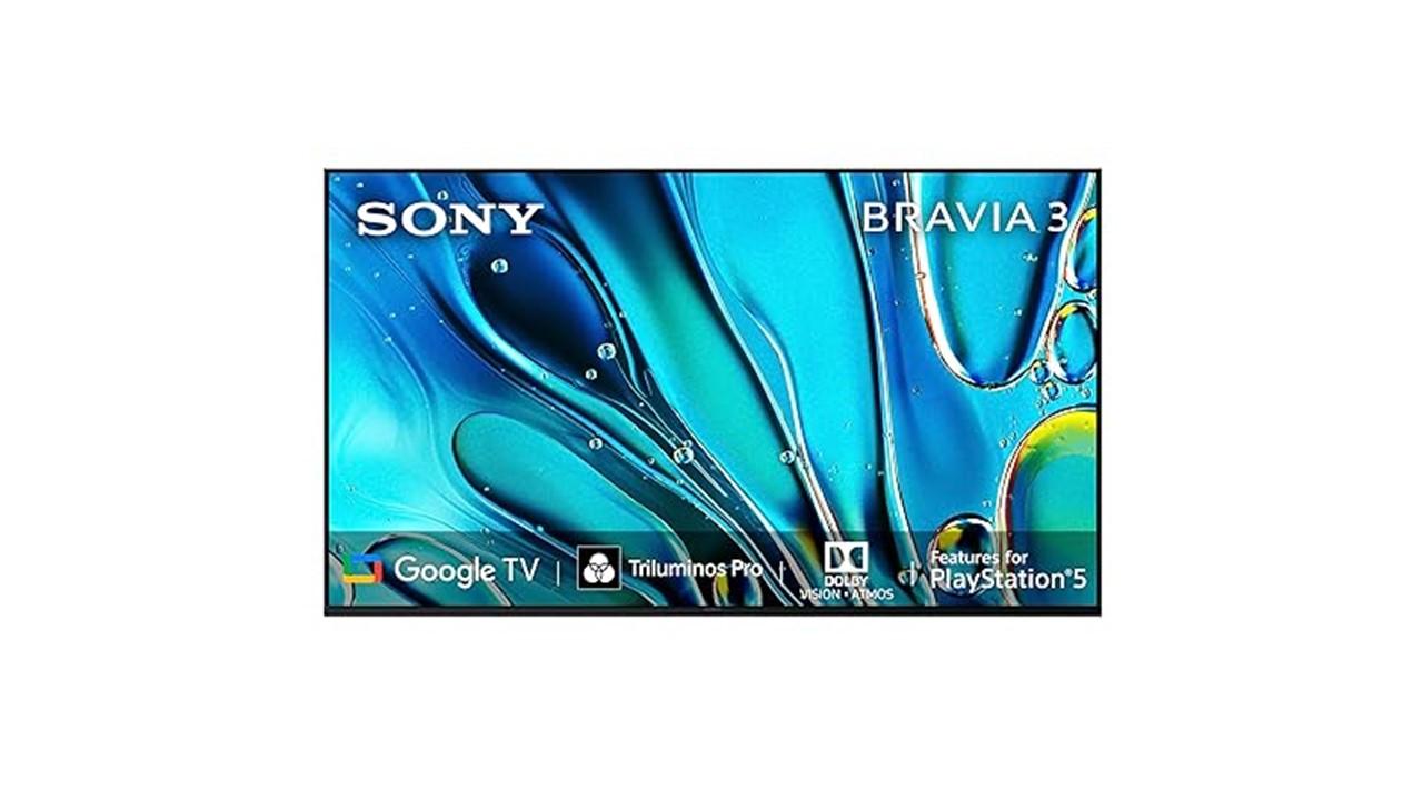 Sony BRAVIA 3 Series 108 cm (43 inches) 4K Ultra HD AI Smart LED Google TV K-43S30 (Black)