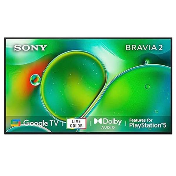 Sony 164 cm (65 inches) BRAVIA 2 4K Ultra HD Smart LED Google TV K-65S25 (Black)