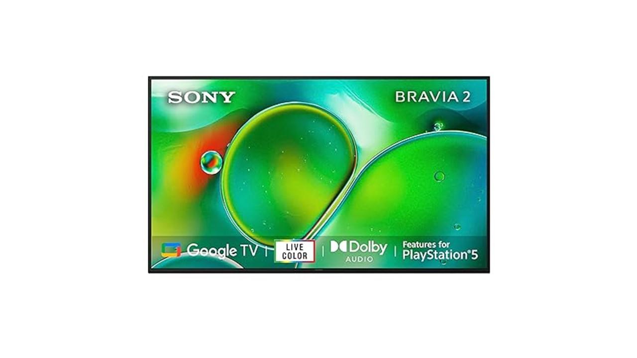Sony 164 cm (65 inches) BRAVIA 2 4K Ultra HD Smart LED Google TV K-65S25 (Black)