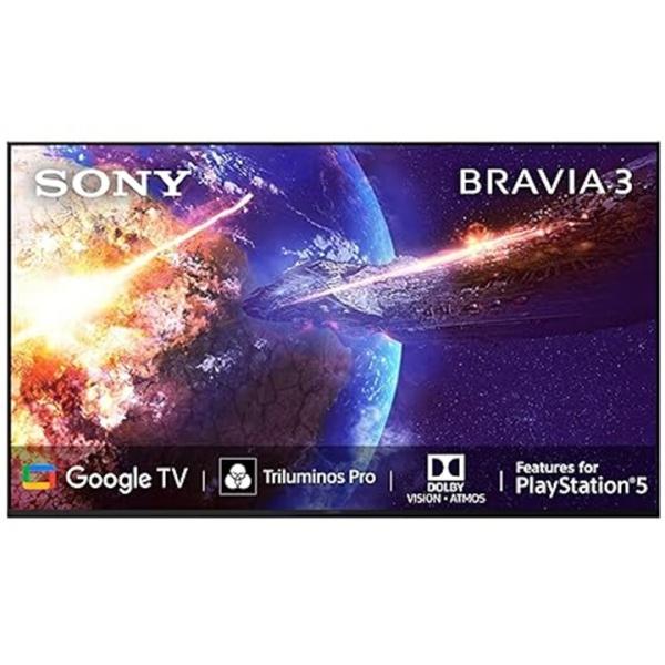 Sony BRAVIA 3 Series 164 cm (65 inches) 4K Ultra HD AI Smart LED Google TV K-65S30B (Black)