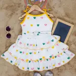 Trendy Flawsome Elegant Girls Frocks & Dresses Yellow