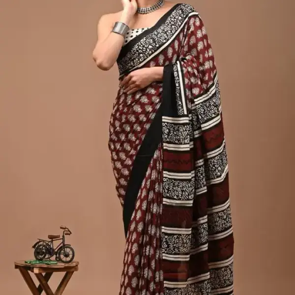 Women's PURE COTTON Saree
