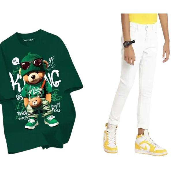 T- Shirt and Jeans (Combo)