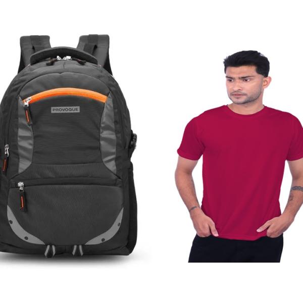 Laptop Bag & T-shirt (Combo)