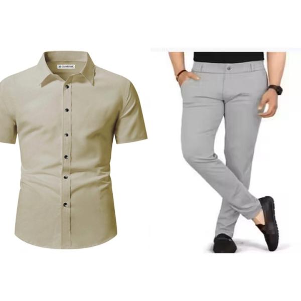 Half Shirt and Trousers Combo