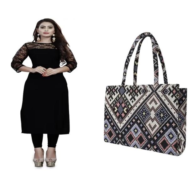 Kurti and Bag (combo)