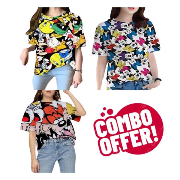 GIRLS TRENDY TSHIRTS