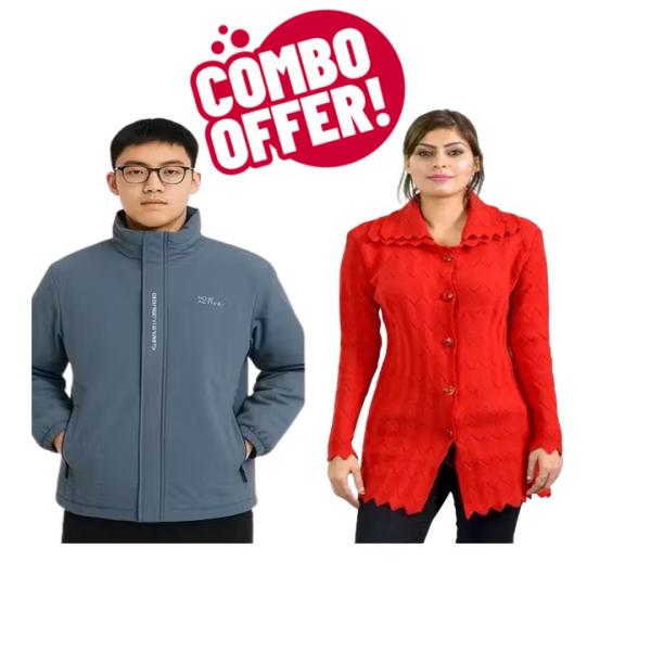 Combo Jacket And Sweater For Men And Women