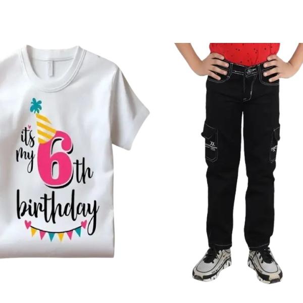 T- Shirt and Jeans (Combo)