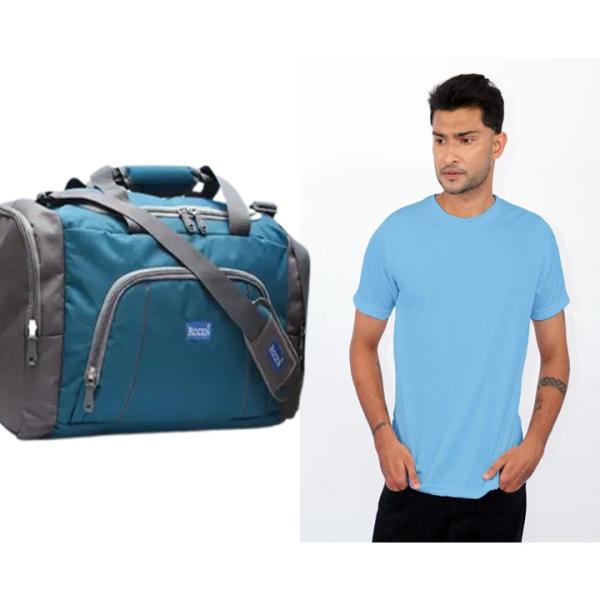 Duffle Bag & T-shirt (Combo)