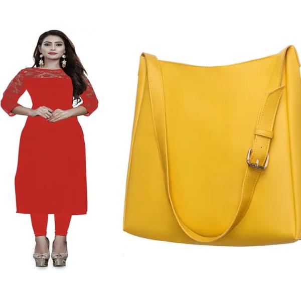 Kurti and Bag (combo)