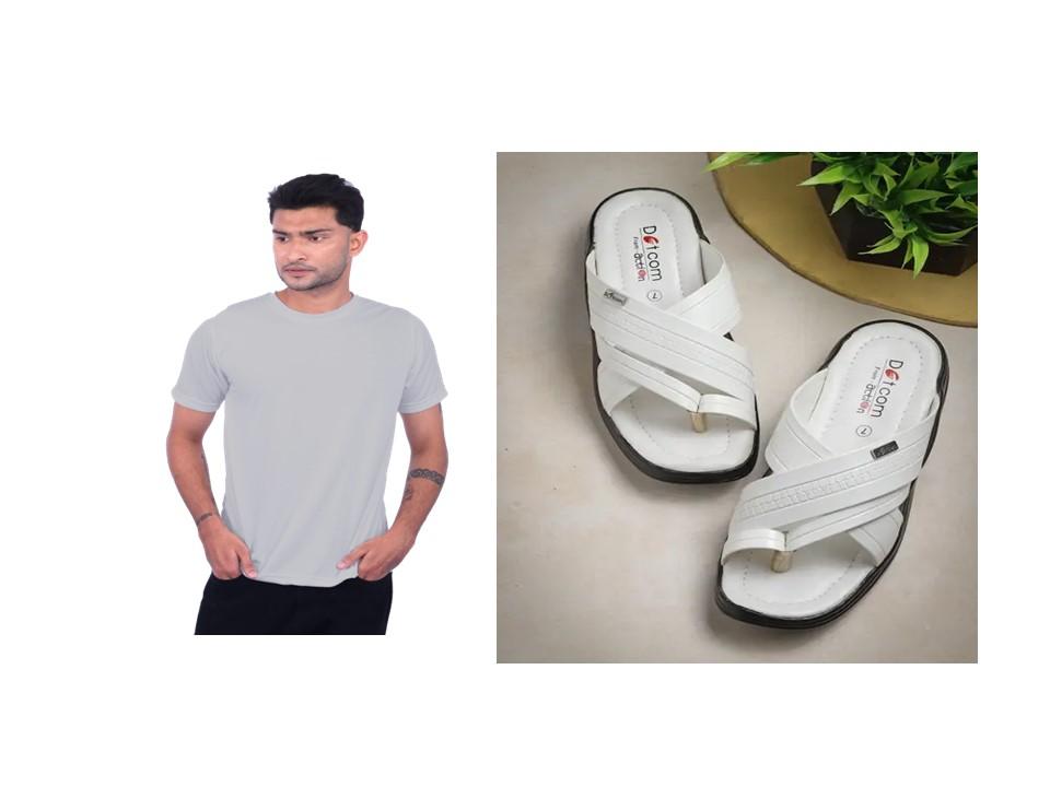 Tshirt & Footwear(COMBO)