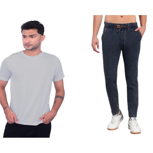 T- Shirt and Jeans (Combo)