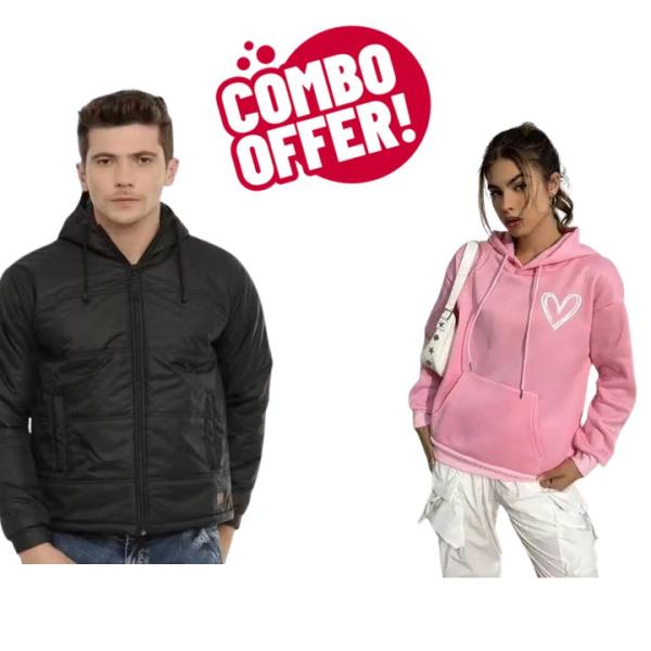 Combo Jacket And Sweater For Men And Women