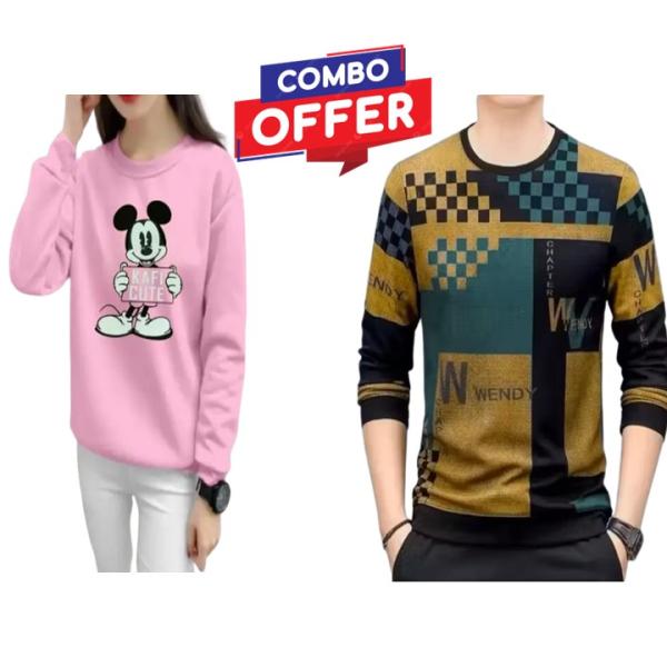 Combo Jacket And Sweater For Men And Women
