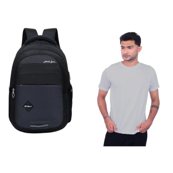 Laptop Bag & T-shirt (Combo)