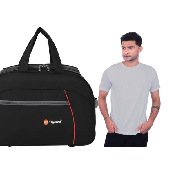 Duffle Bag & T-shirt (Combo)