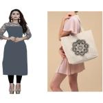 Kurti and Bag (combo)