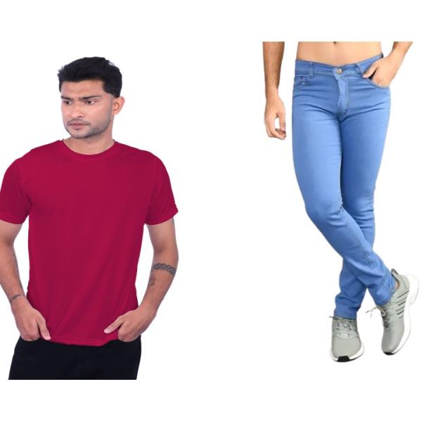 T- Shirt and Jeans (Combo)