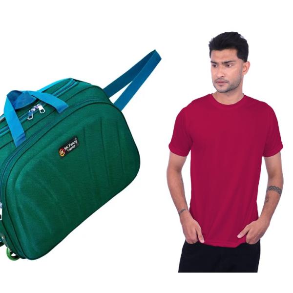Duffle Bag & T-shirt (Combo)