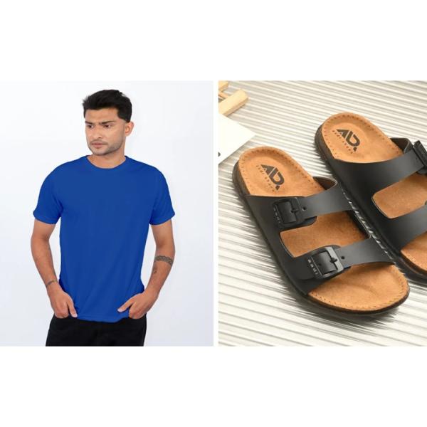 Tshirt & Footwear(COMBO)