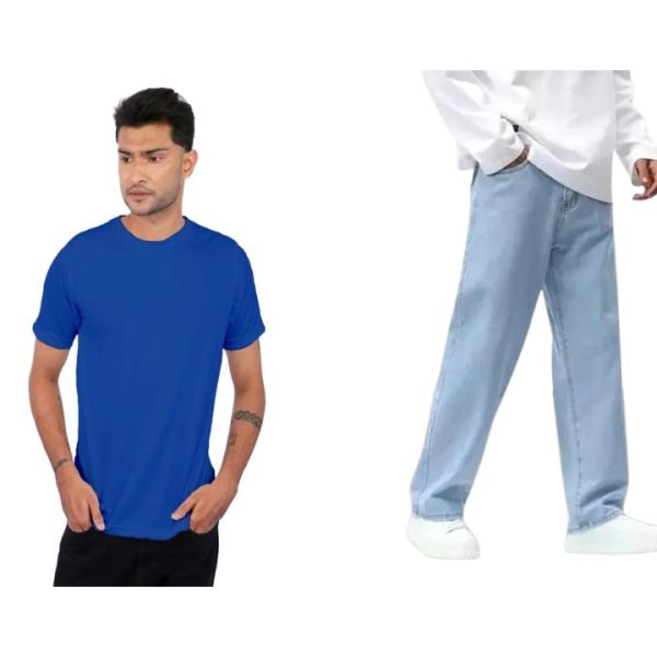 T- Shirt and Jeans (Combo)