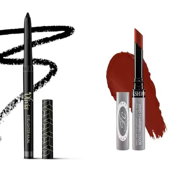 Eyeliner & Lipstick Combo