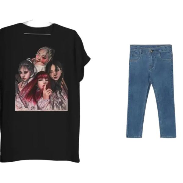 T- Shirt and Jeans (Combo)