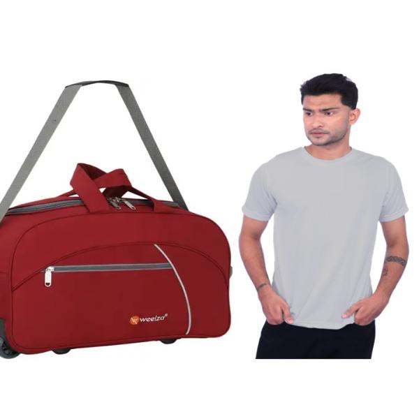 Duffle Bag & T-shirt (Combo)