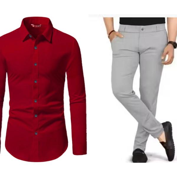 Full Sleeves Shirt & Trousers(Combo)