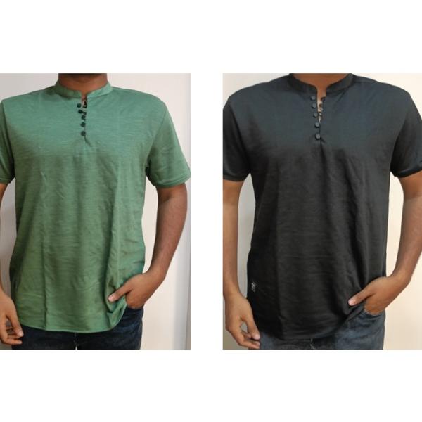 Men's Half Sleeve Plain T-Shirt