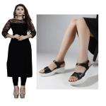 Kurti & ledies Heel Sandal ( combo )
