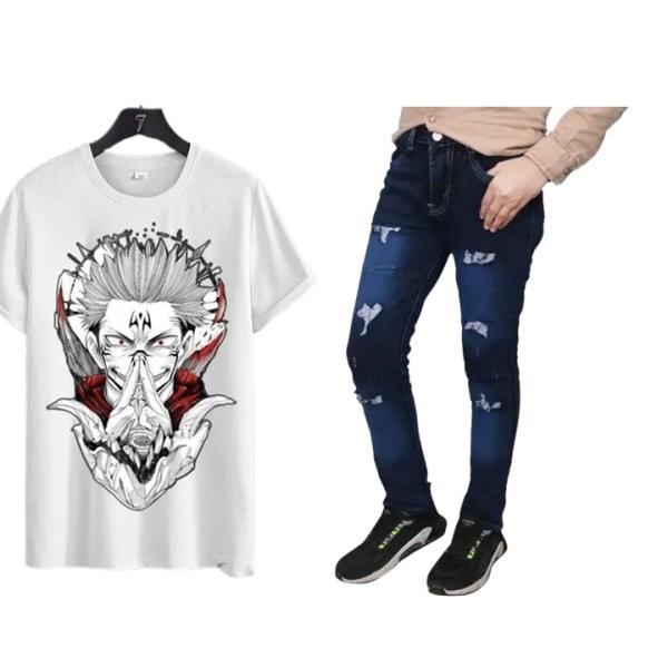 T- Shirt and Jeans (Combo)