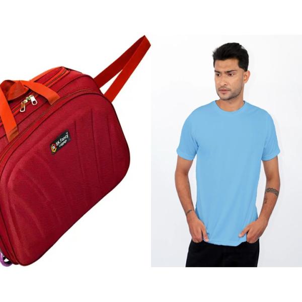 Duffle Bag & T-shirt (Combo)