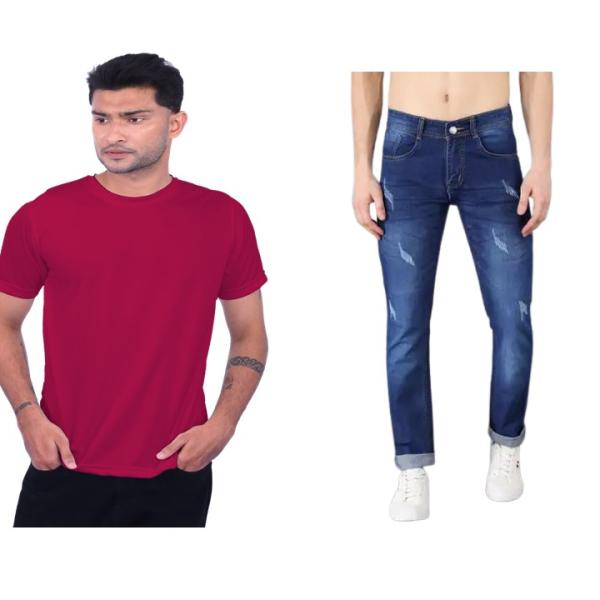 t-shirt  and Jeans (combo)