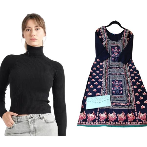Women's Hoodie and Kurti Combo