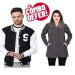 Combo Jacket And Sweater For Men And Women