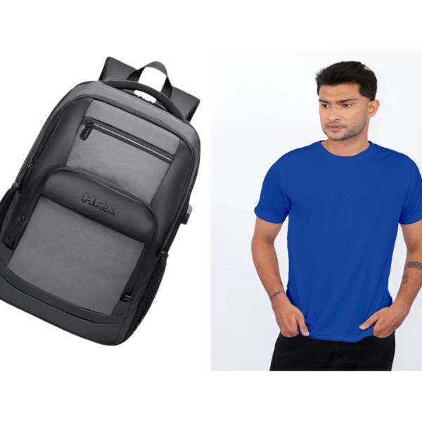 Laptop Bag & T-shirt (Combo)