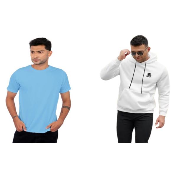 Men's Sweater t-Shirt Combo