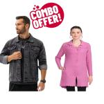 Combo Jacket And Sweater For Men And Women