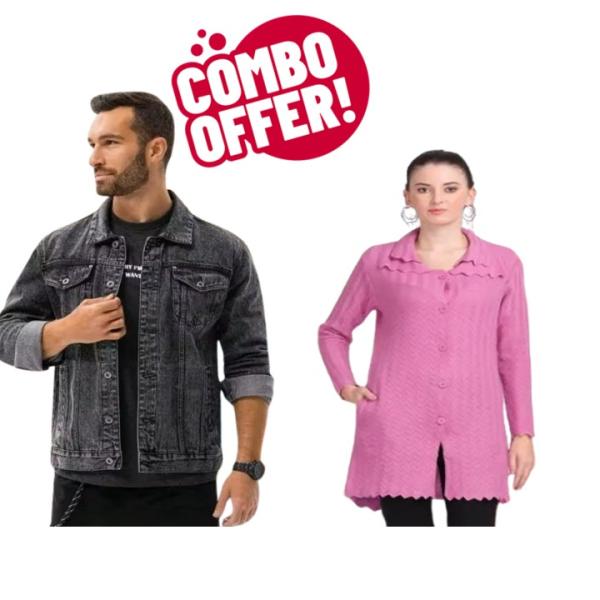 Combo Jacket And Sweater For Men And Women