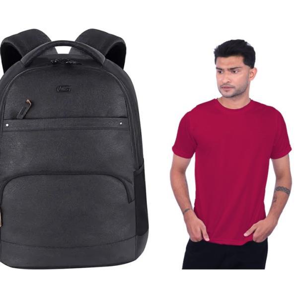 Laptop Bag & T-shirt (Combo)